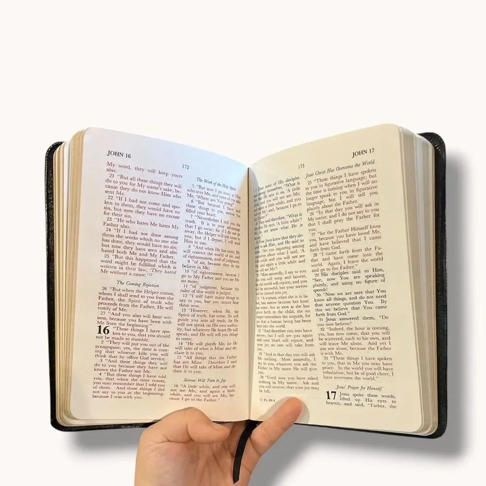 1979 Thomas Nelson NKJV New Testament Red Letter Genuine Leather Bible